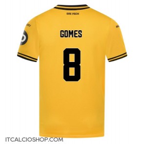 Wolves Joao Gomes #8 Prima Maglia 2024-25 Manica Corta